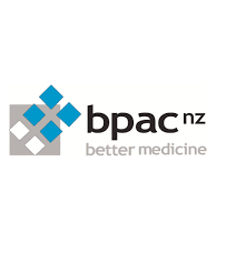 Best Logo for Practice Advocacy Centre New Zealand. It is a square with white background with the words BPACNZ in blue